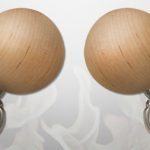 Wooden Ball Poi Handles
