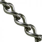 Twist Link Chain 2.0 mm Nickel Plated